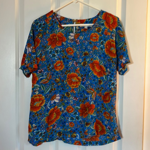 Rose + Olive Blouse - Picture 1 of 7